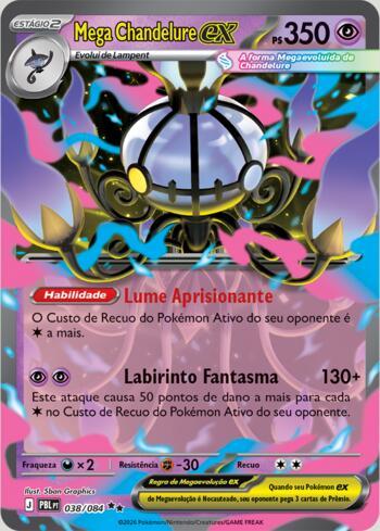 Mega Chandelure ex (038/084)