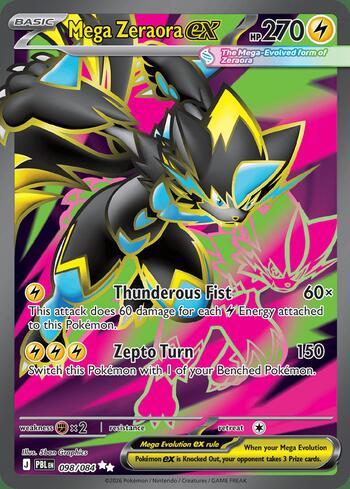 Mega Zeraora ex (098/084)